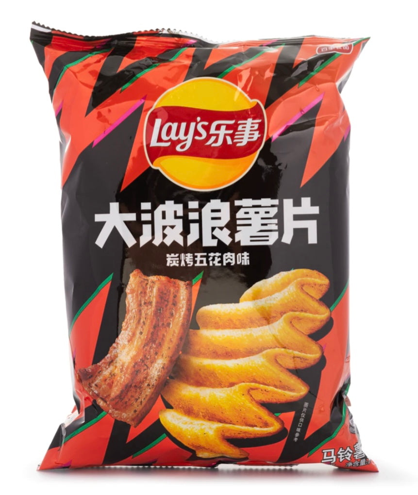 【Lays Potato Chips】Grilled Pork Flavor 70g