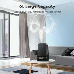 【TaoTronics】6L Cold Mist with Humidity Control Smart Humidifier