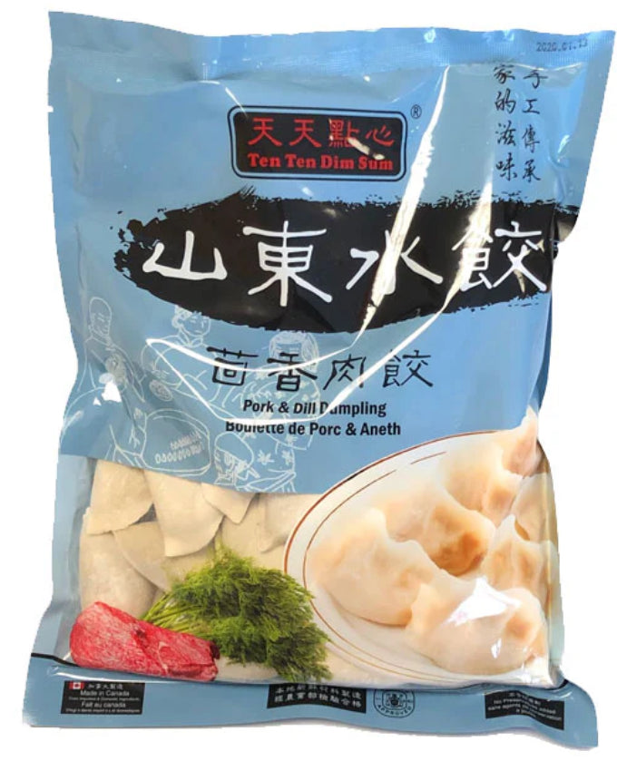 【天天点心】山东水饺 茴香肉饺 800g