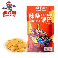 麻六记 辣条锅巴 辣条味 128g