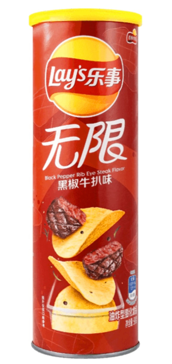 【乐事薯片】黑椒肋眼牛排味 90g