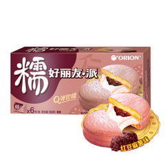 好丽友巧克力派红豆麻薯味12枚