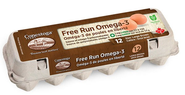 Conestoga Free Run Omega-3 走地鸡蛋