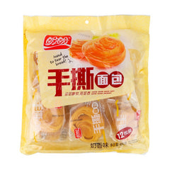 【盼盼】手撕面包奶香味 480g/12个