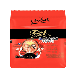 汤达人韩式辣牛肉汤面5袋装