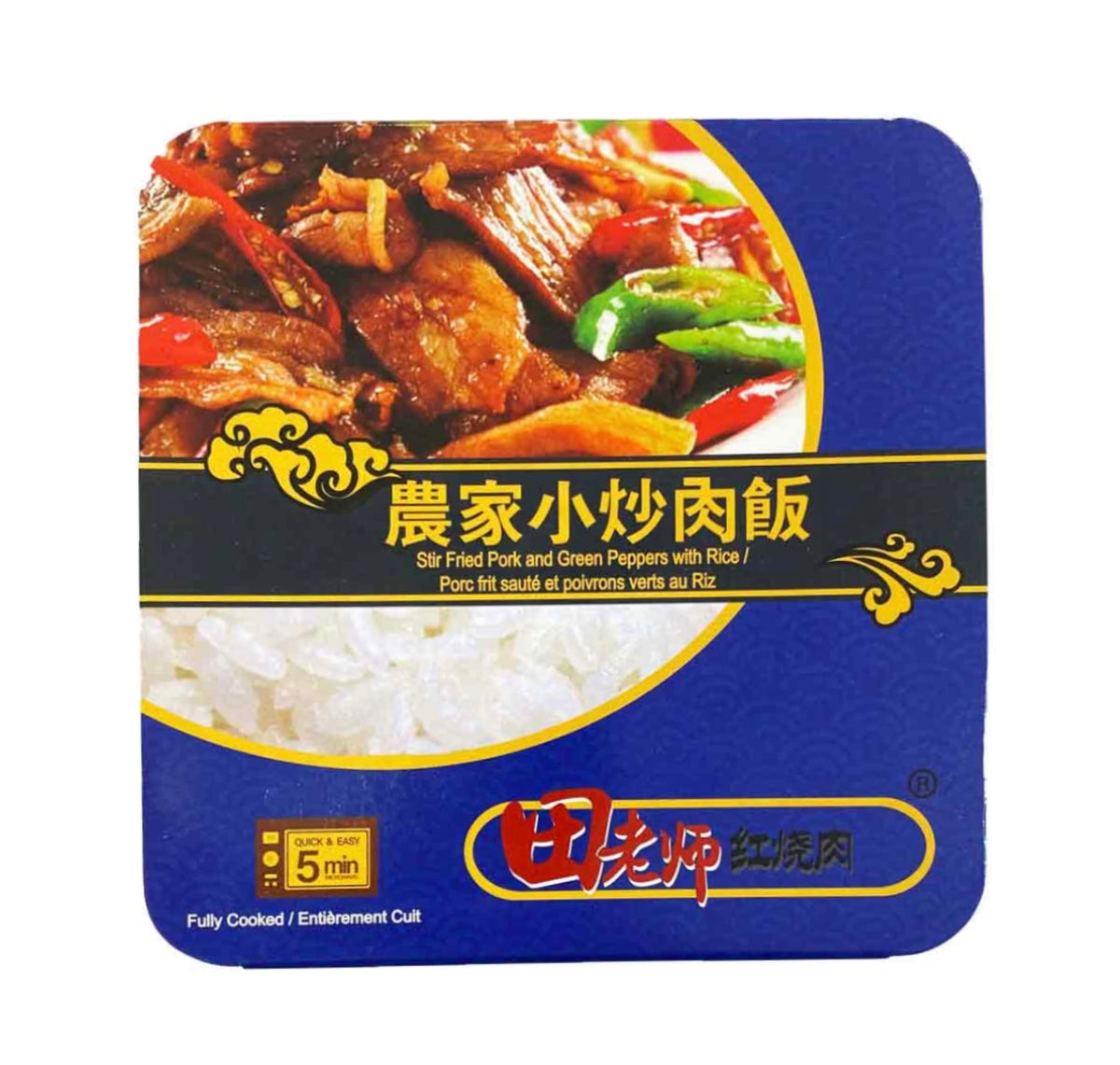 田老师 农家小炒肉饭 360g