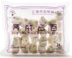 白玉兰 上海点心系列 荠菜云吞24只装