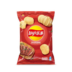 【Lays Potato Chips】Texas Barbecue Flavor 70g