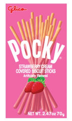 格力高pocky草莓奶油饼干棒70g