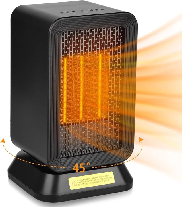 【Hikio】2-in-1 Ceramic Heater and Fan