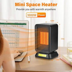 【Hikio】2-in-1 Ceramic Heater and Fan