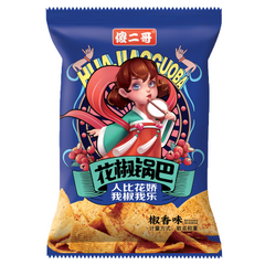 傻二哥花椒锅巴椒香味 128g