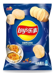 【Lays Potato Chips】Roasted Garlic Oyster Flavor 70g