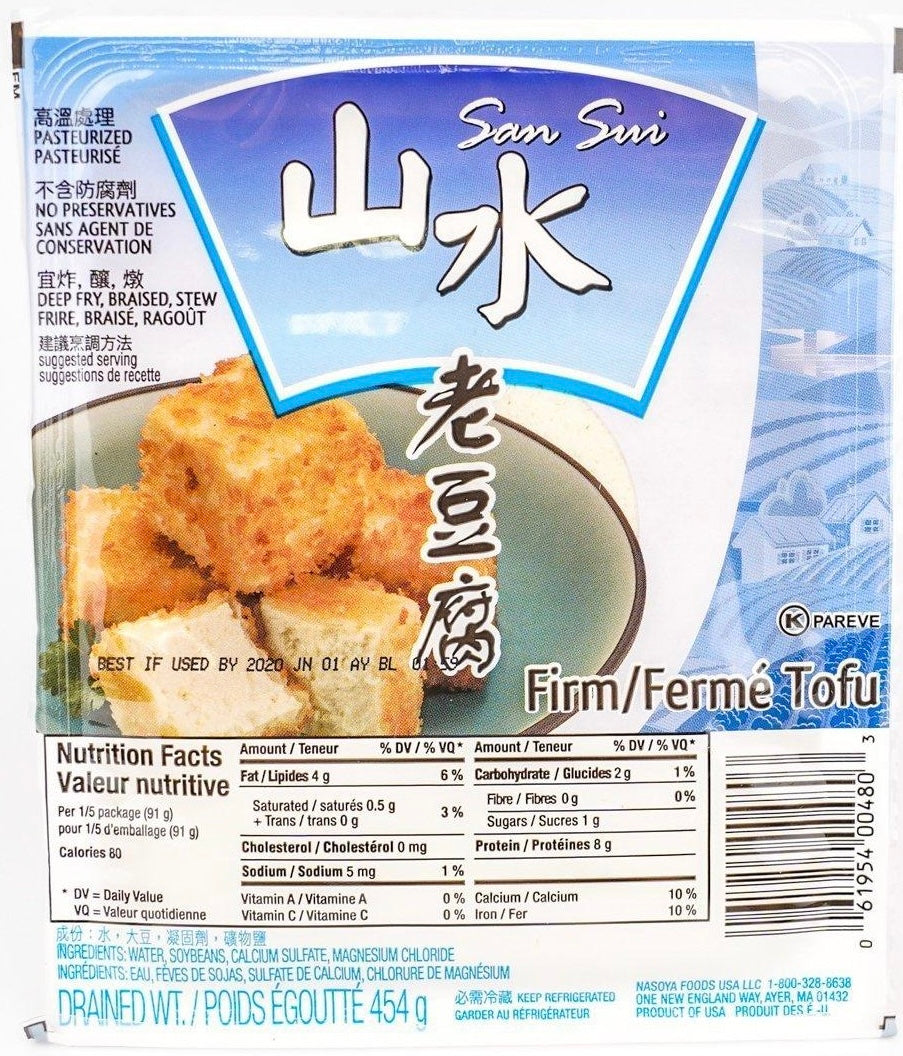 山水老豆腐 454g
