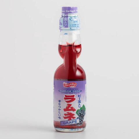 日本波子汽水 葡萄味 200ml