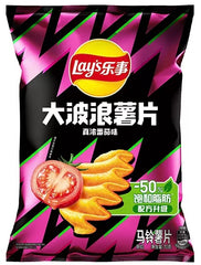 【Lays Potato Chips】Pure Tomato Flavor 70g