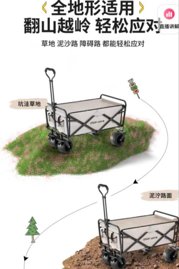 Foldable Wagon / Camping Cart