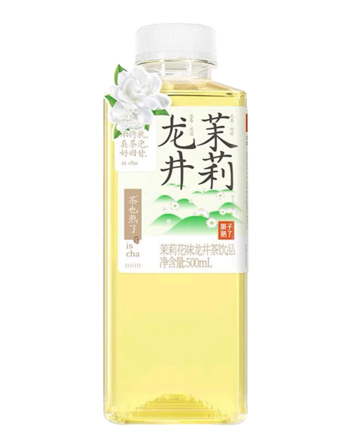 茶也熟了 茉莉花味龙井茶 500ml