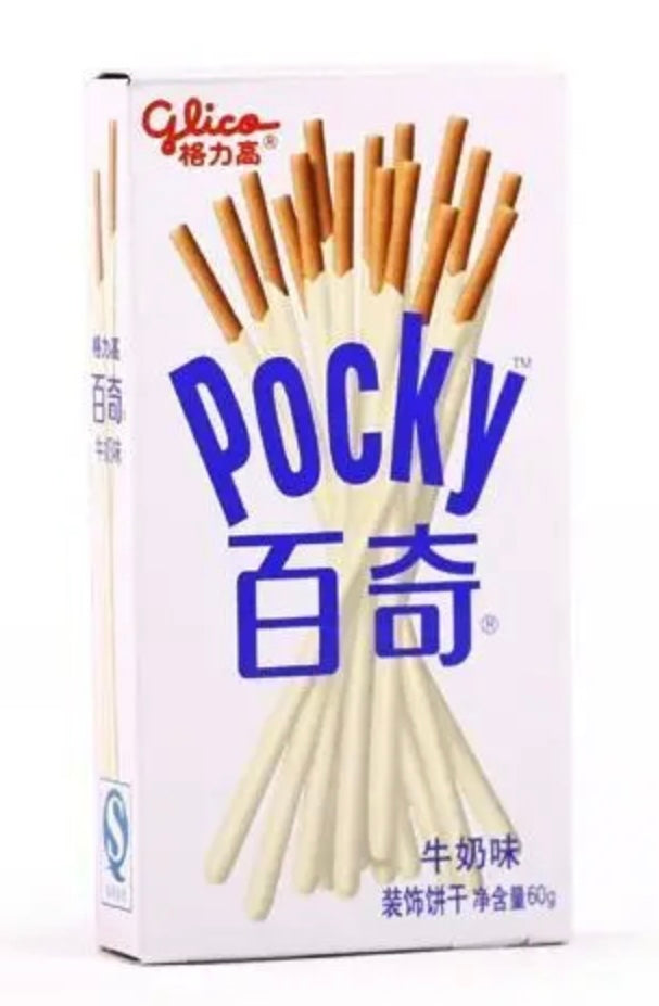 Pocky巧克力棒牛奶饼干