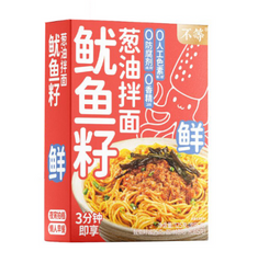 不等 葱葱鱿鱼籽拌面 125g