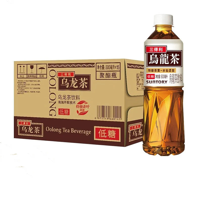 三得利无糖乌龙1箱=15瓶