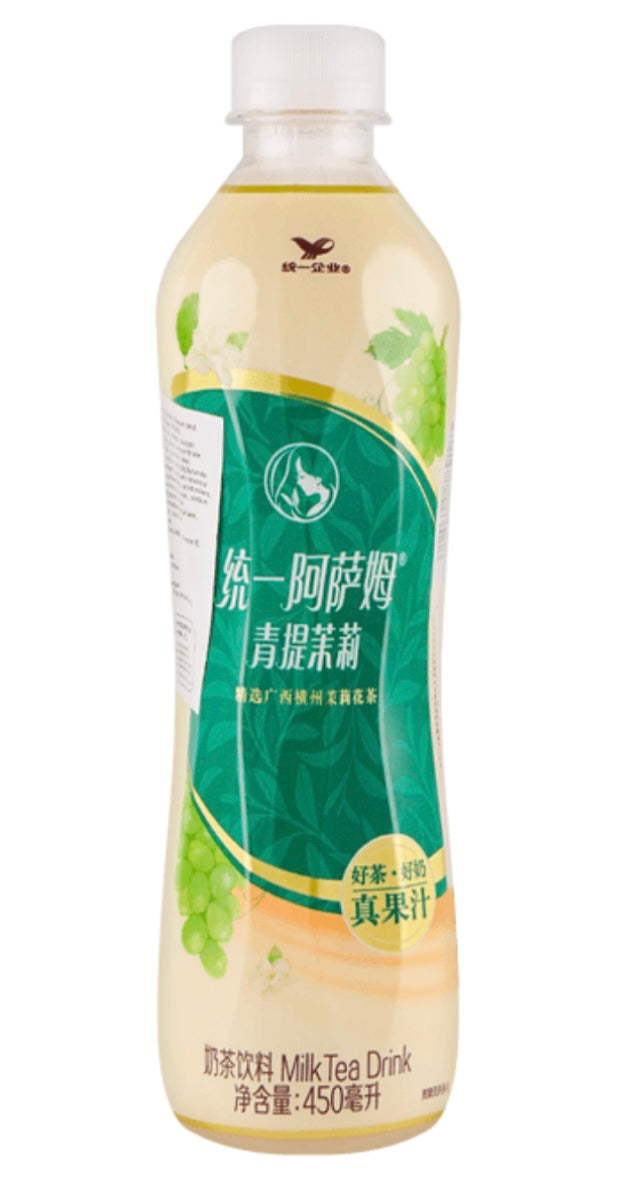 统一阿萨姆奶茶 青提茉莉 450ml