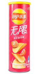 【Lays Potato Chips】Tomato Flavor 90g