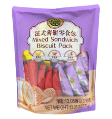 徐福记 法式薄饼零食包 370g