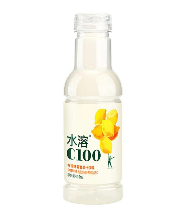 农夫山泉水溶C100柠檬味445ml