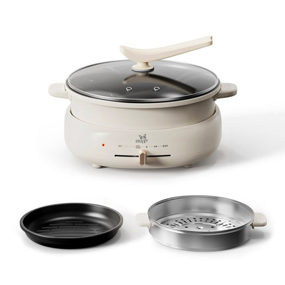 【XHX】Multifunctional Split Steaming, Baking and Frying Pot