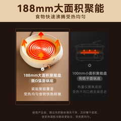【XHX】Multifunctional Split Steaming, Baking and Frying Pot