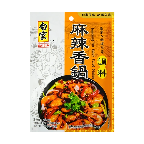 白家牌麻辣香锅调料100g 「T」