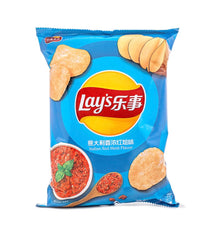 【Lays Potato Chips】Italian Red Meat Flavour 70g