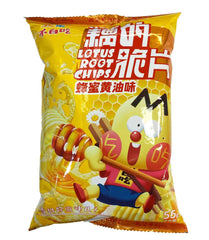 我是不白吃 藕的脆片 蜂蜜黄油味 55g