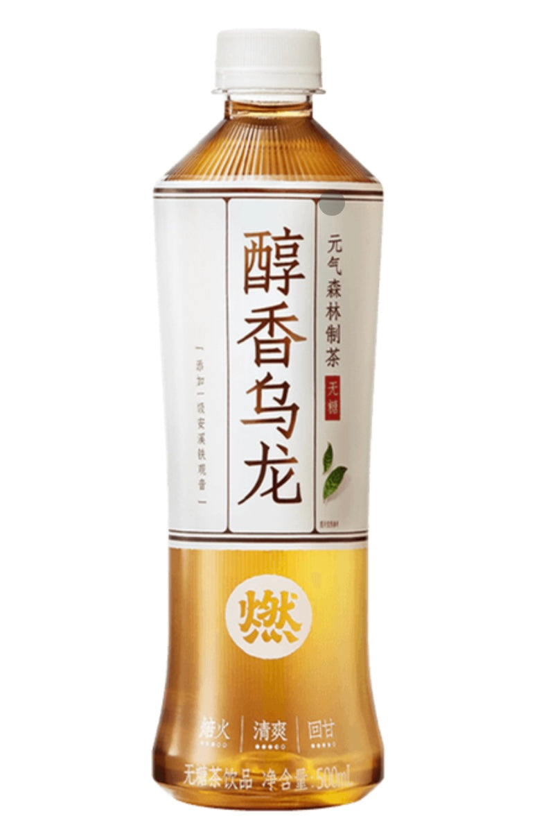 元气森林燃茶 醇香无糖乌龙茶饮料 500ml