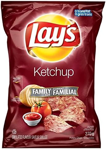 【Lays Potato Chips】Lays ketchup 165g