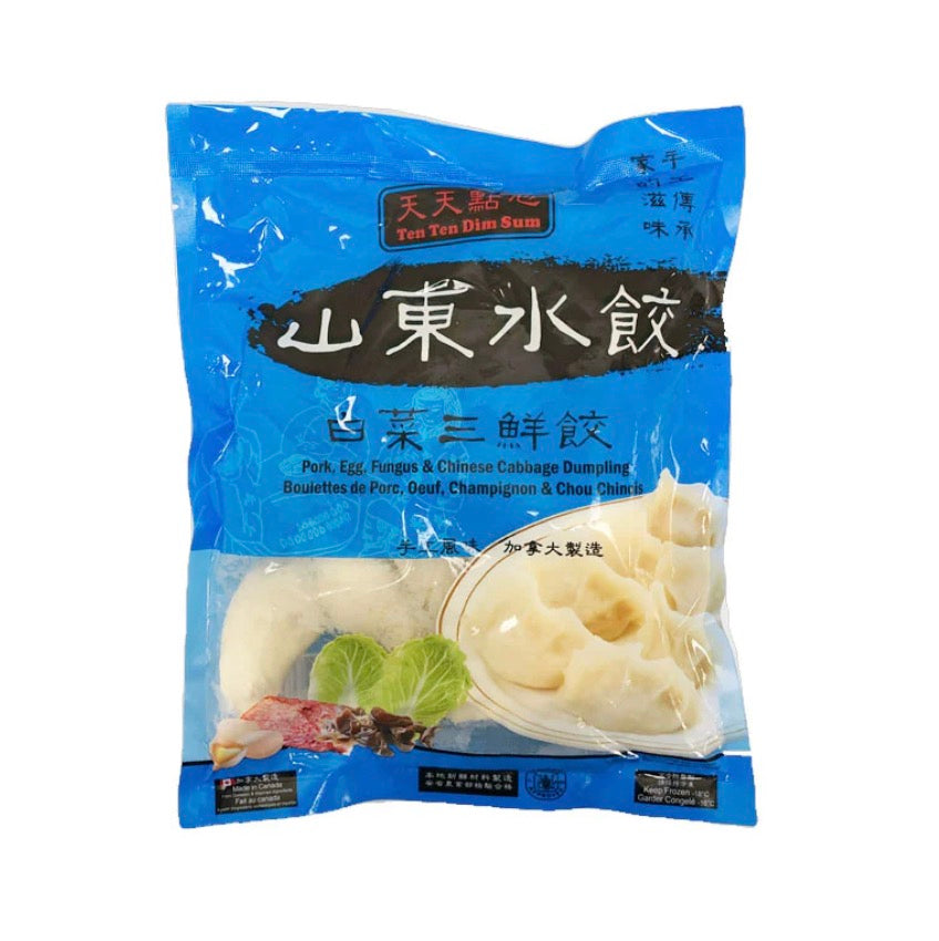 【天天点心】山东水饺 白菜三鲜800g