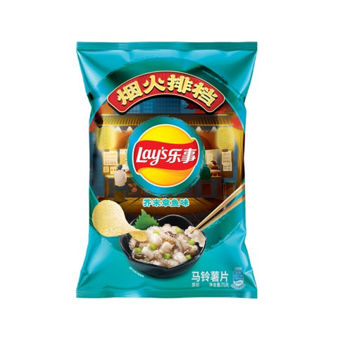 乐事薯片 芥末章鱼味