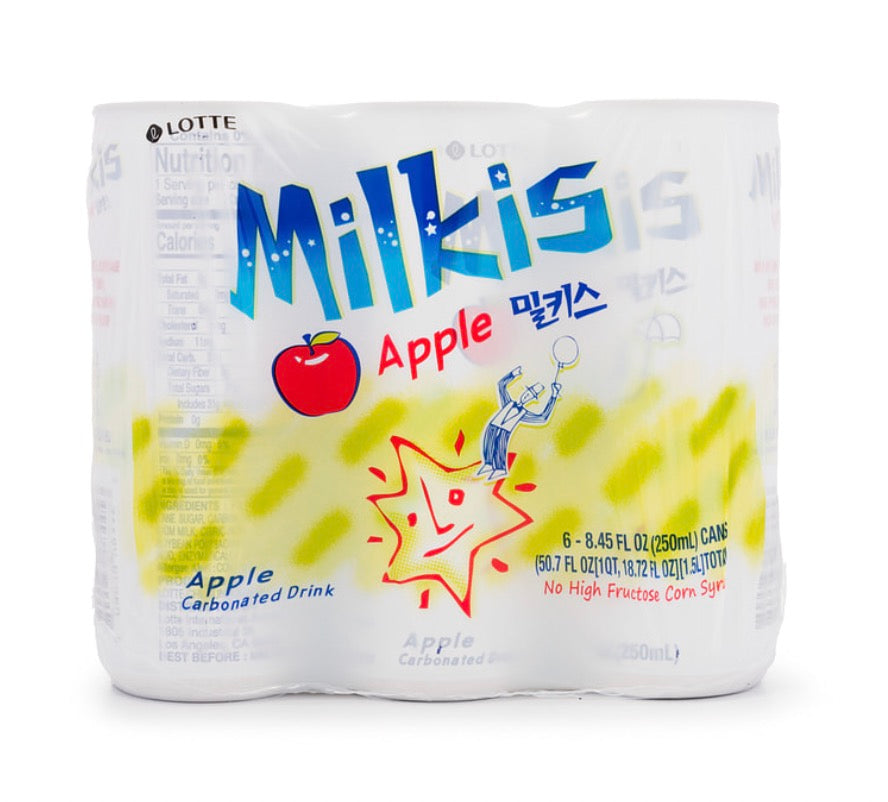 【Lotte】Apple Milkis (250ml✖️6)