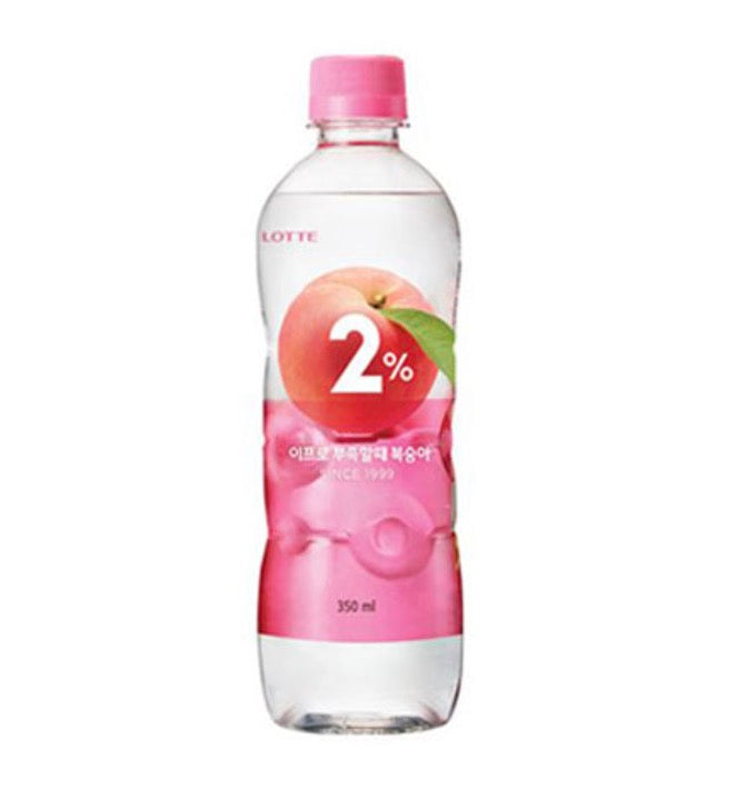 【Lotte】Soda drink 2%peach