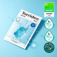 【Torriden】玻尿酸/积雪草面膜10 Pcs, F/H