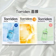 【Torriden】玻尿酸/积雪草面膜10 Pcs, F/H