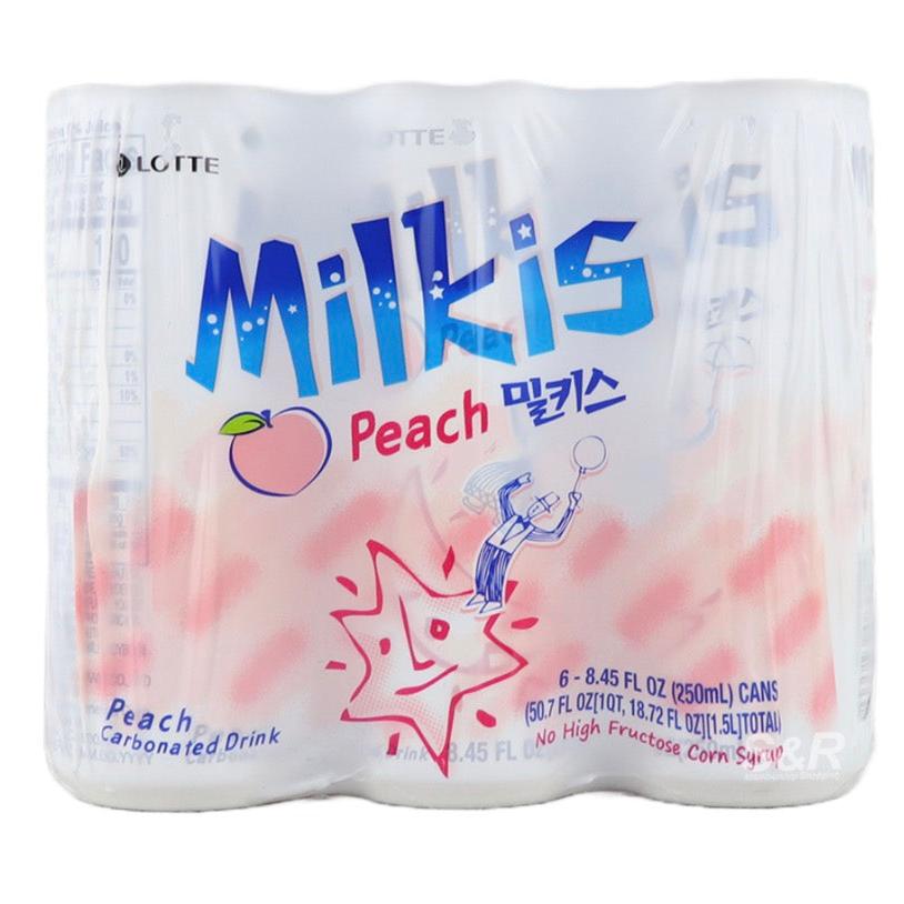 【乐天】Milkis 苏打汽水 桃子味