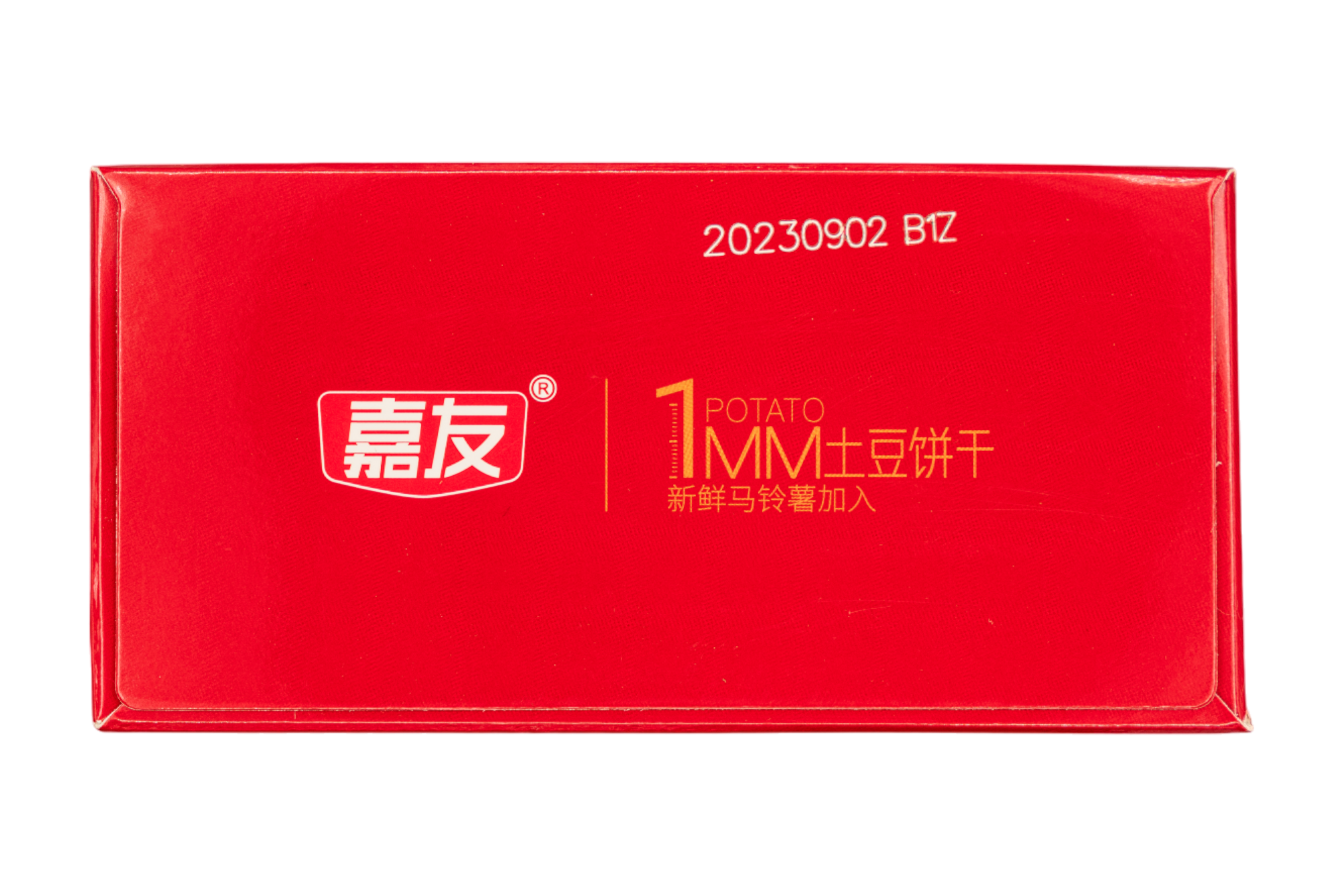 1MM potato crackers (BBQ flavor) 318g