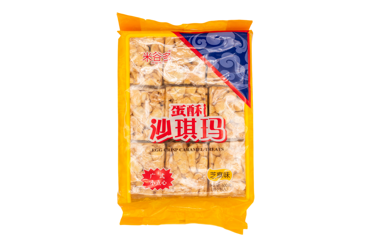 【临期】米谷多蛋酥沙琪玛- 芝麻味600G