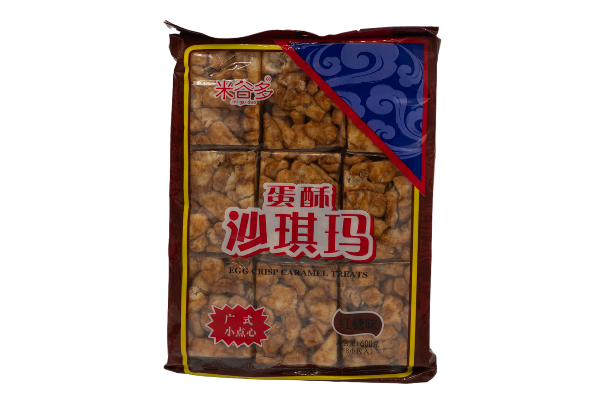 米谷多蛋酥沙琪玛- 黑糖味600G