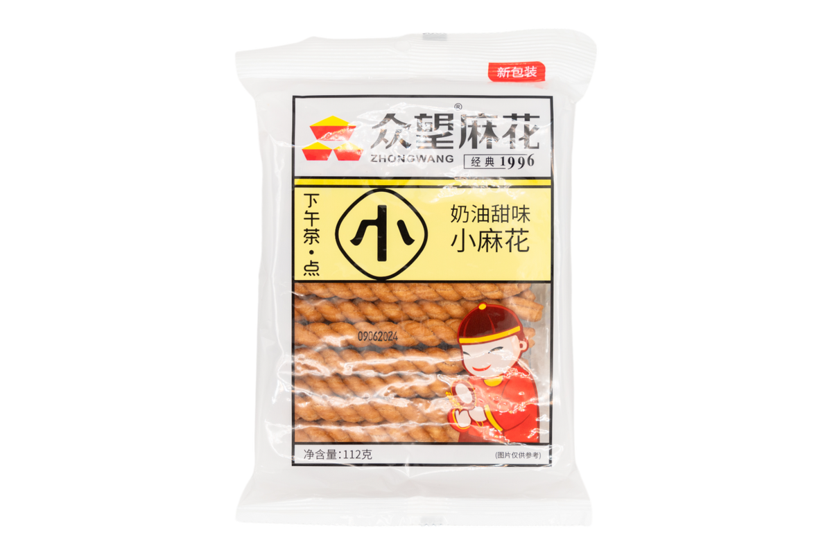 众望小麻花- 奶油甜味112G