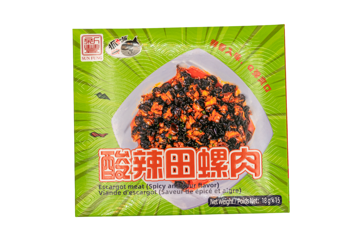 Escargot meat (Spicy and sour flavor) 270G/box